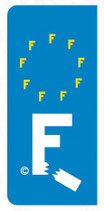 Sticker Plaque Gauche France