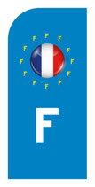 Sticker Drapeau Moto