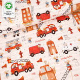Stoffonkel Bio-Jersey Feuerwehr