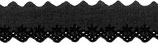 Festonspitze 35 mm schwarz