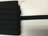 Hoodieband 15 mm schwarz