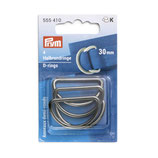 Prym Halbrundring / D-Ring gunmetal 30 mm