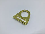 O-Ring mit Steg gold 25 mm
