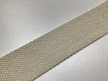 Baumwoll-Gurtband 40 mm haut