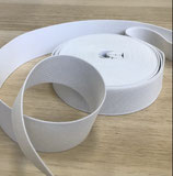 Elastic / Gummi weich / weiß