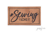 Jessy Sewing Label "Sewing- i love it"