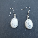 Boucles d'oreilles Howlite