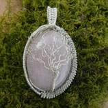 Pendentif Quartz Rose
