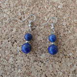 Boucles d'oreilles Lapis Lazuli