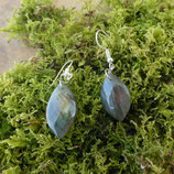 Boucles d'oreilles en Labradorite