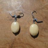 Boucles d'oreilles Calcite Jaune