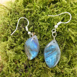 Boucles d'oreilles Labradorite