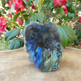 Labradorite brute & une face polie N° 6