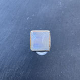 Bague Pierre De Lune Carré - A