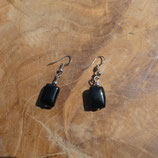 Boucles d'oreilles Onyx