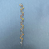 Bracelet Ambre argenté N3