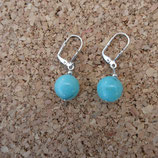 Boucles d'oreilles Amazonite