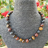 Collier Œil : Tigre, Faucon, Taureau