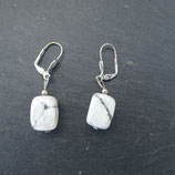 Boucles d'oreilles Howlite