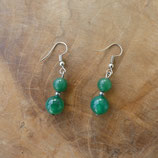 Boucles d'oreilles Jade Impérial