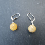 Boucles d'oreilles Citrine