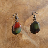 Boucles d'oreilles Jaspe