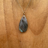Collier Doré Labradorite