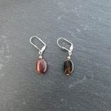 Boucles d'oreilles Œil de Faucon