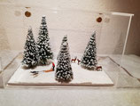 Diorama "Winter mit Hundeschlitten"