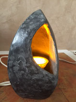 Lampe artisanale béton ciré