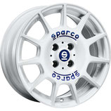 SPARCO TERRA WHITE BLUE LETTERING  | 16-17 ZOLL | AB 188,00 EURO PRO STÜCK