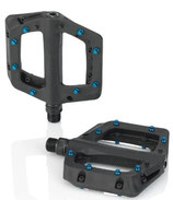 XLC Plattform-Pedal PD-M23, schwarz/blau