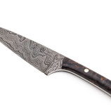 Damaststahl: Wilder Damast 150 Lagen (dick, Outdoor- und Jagdmesser)