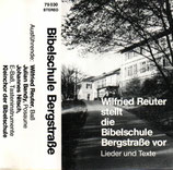 Wilfried Reuter stellt die Bibelschule Bergstrasse vor (Lieder und Texte)