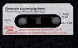 Pfarrer Klaus Eickhoff : Christsein glaubwürdig leben (Christen in der Wirtschaft / Verband Christlicher Kaufleute CVK)