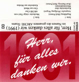 Herr, für alles danken wir (1991) im Namen des gesamten ARCHE-Teams