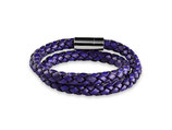Lederarmband Premium Edition | Deep Lilac