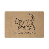 Fußmatte Miezwohnung