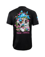 LOOSE RIDERS 長袖ジャージ　Shroom Skull Black
