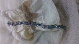 Konplott Crystal Forest Armband Blue Lilla / Antique Silver