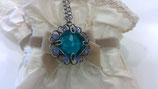 Konplott Gem Rocks Kette Blue / Green Antique Silver 3573