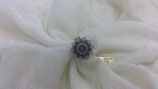 Konplott Ring Maharani Lila / Brass 5487