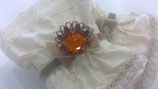 Konplott Gem Rocks Ring Brown / Yellow Antique Copper 7120