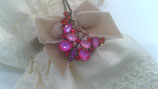 Konplott Kette Butterfly Dance Pink