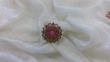 Konplott  Ring Mandala Pink - orange / Copper