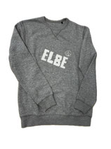 Unisex Sweatshirt ELBE (grau / weiß)