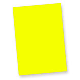 Leuchtpapier A2 (Neon/Flour) in Gelb | VE=200Stück