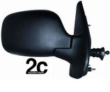 Specchio Dx Meccanico Nero