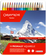 CARAN D'ACHE Farbstifte Prismalo® Aquarelle 18er Farbschachtel