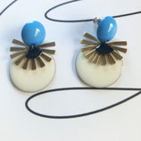 Boucles d'Oreilles Longues Clous WHITNEY